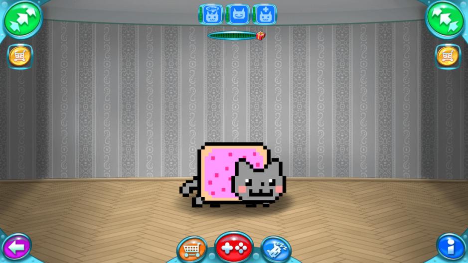 Скриншот #2 из игры Nyan Cat: Lost In Space