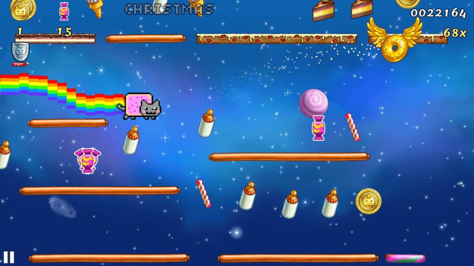 Скриншот #7 из игры Nyan Cat: Lost In Space