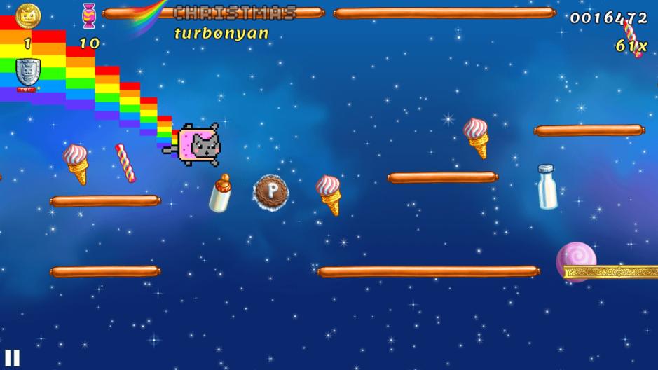Скриншот #5 из игры Nyan Cat: Lost In Space
