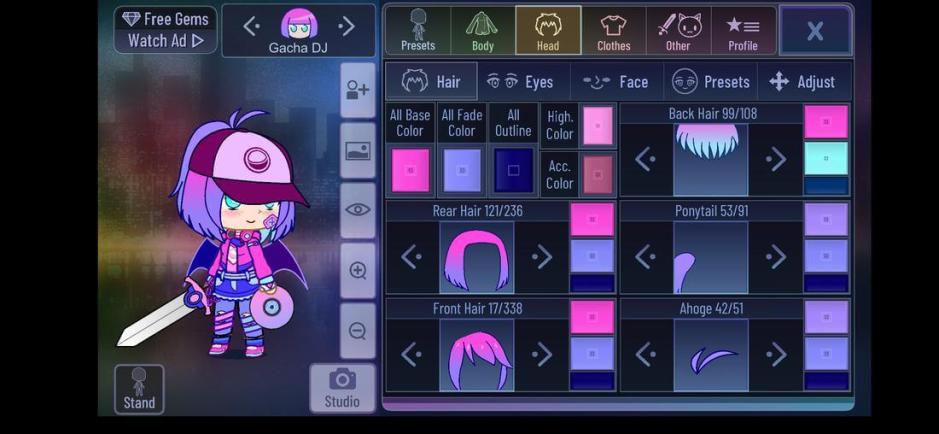 Скриншот #3 из игры Gacha Club