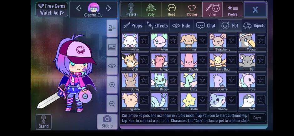 Скриншот #4 из игры Gacha Club