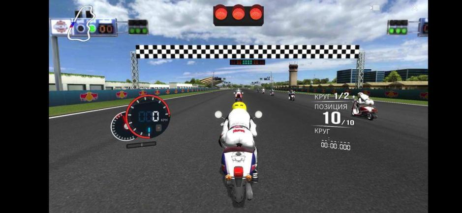 Скриншот #2 из игры Real Moto