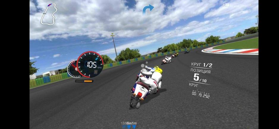 Скриншот #3 из игры Real Moto