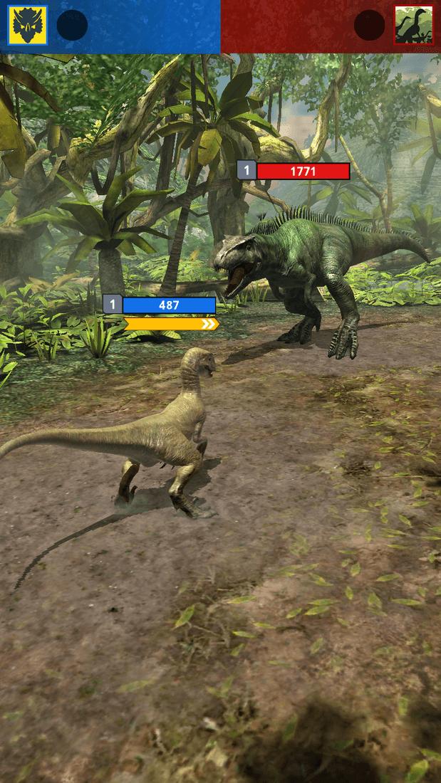 Скриншот #2 из игры Jurassic World Alive