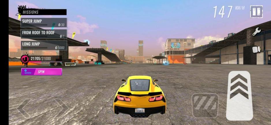 Скриншот #9 из игры Car Stunt Races: Mega Ramps