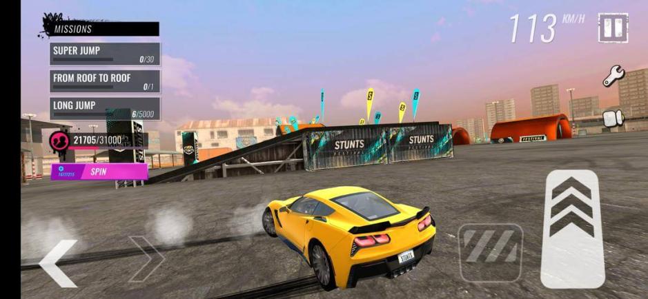 Скриншот #10 из игры Car Stunt Races: Mega Ramps