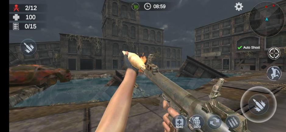 Скриншот #6 из игры Zombie 3D Shooter: Offline FPS