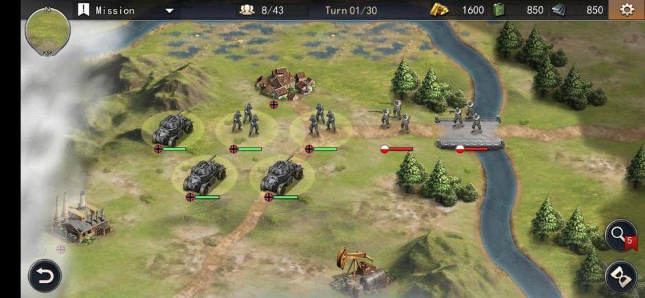 Скриншот #3 из игры World War 2: Strategy Games