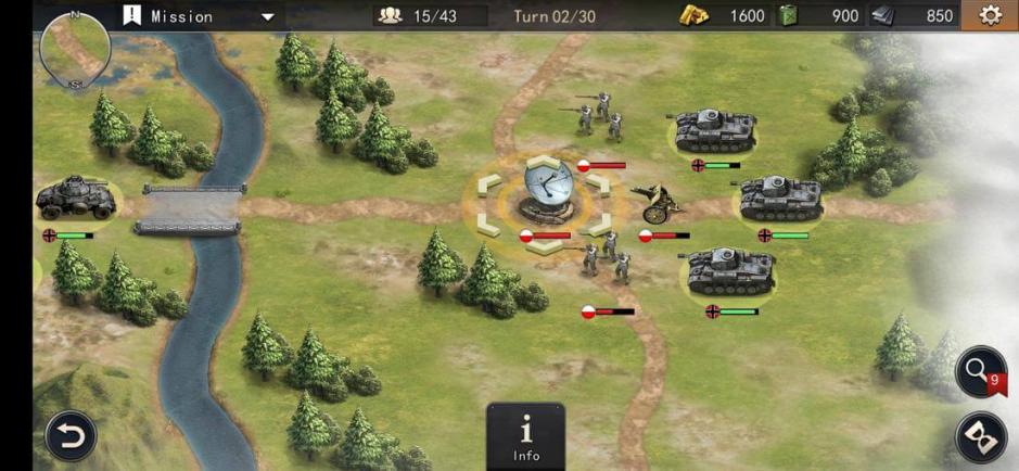 Скриншот #6 из игры World War 2: Strategy Games