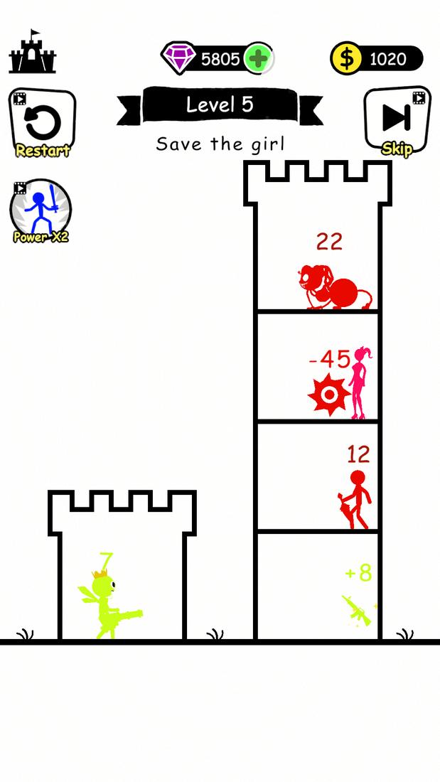 Скриншот #3 из игры Stick War: Hero Tower Defense