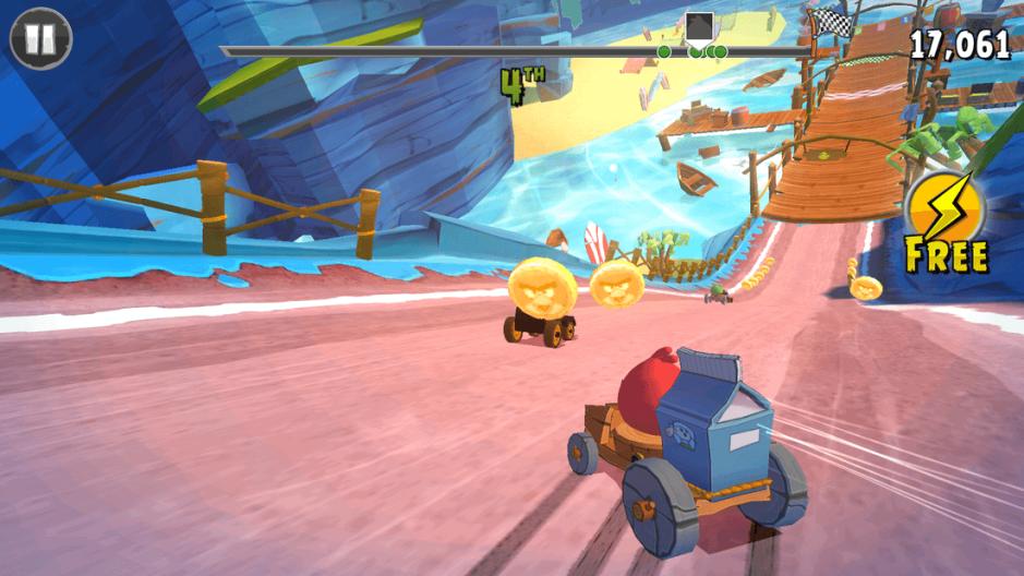 Скриншот #2 из игры Angry Birds Go!