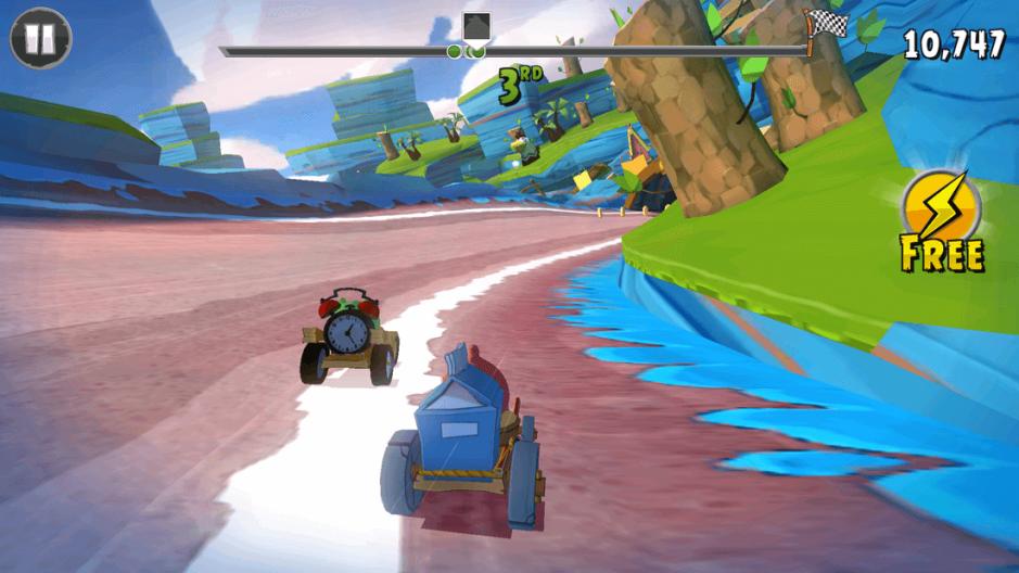 Скриншот #3 из игры Angry Birds Go!