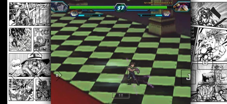 Скриншот #2 из игры JoJo M.U.G.E.N