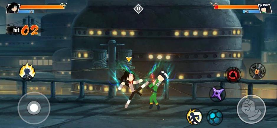 Скриншот #5 из игры Stickman Ninja Fight