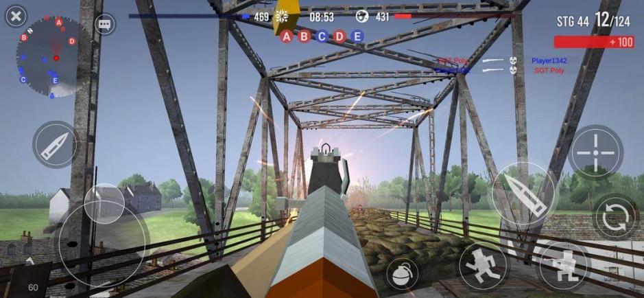 Скриншот #3 из игры Polyfield
