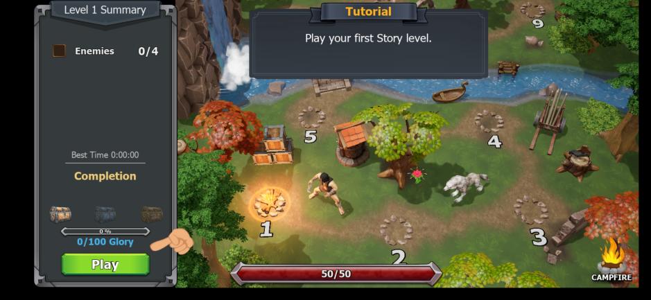 Скриншот #2 из игры For Glory
