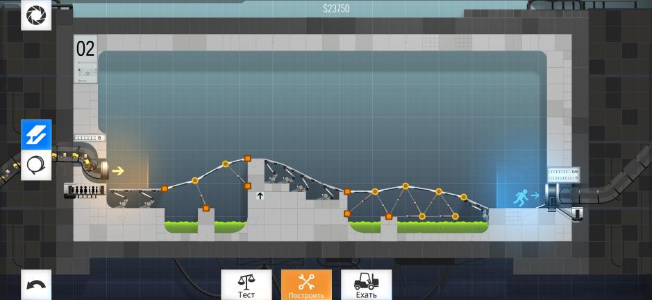 Скриншот #5 из игры Bridge Constructor Portal