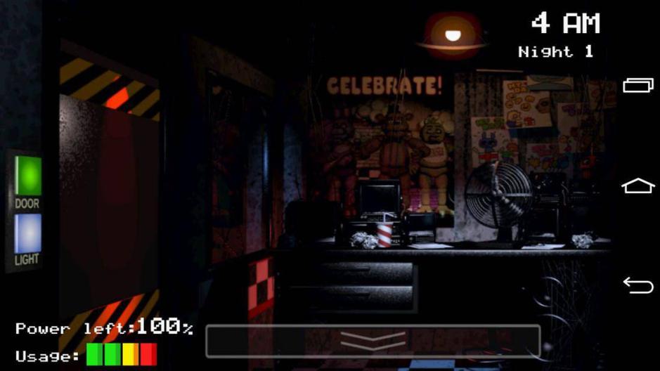 Скриншот #3 из игры Five Nights at Freddy's
