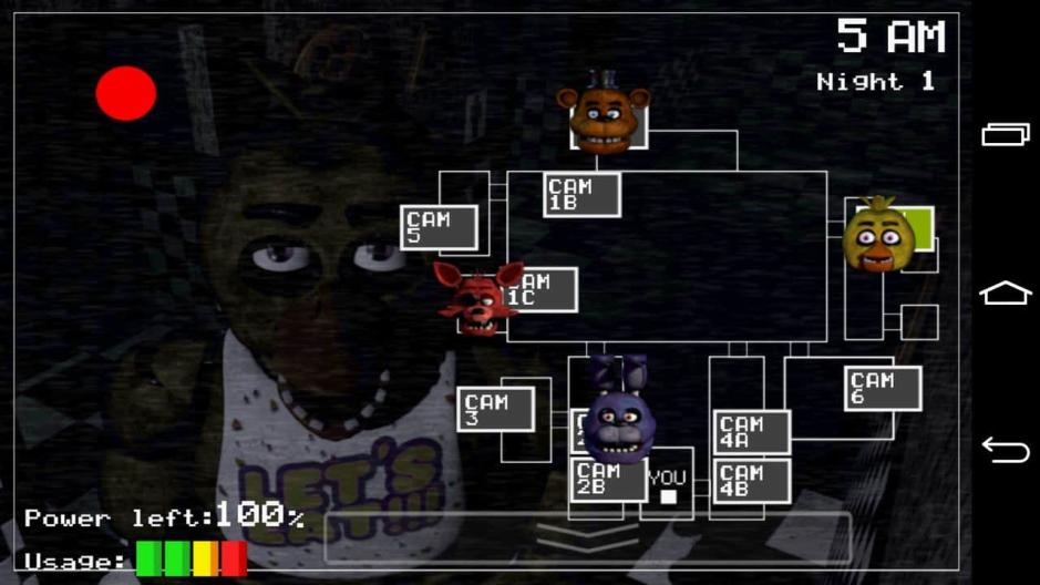 Скриншот #5 из игры Five Nights at Freddy's