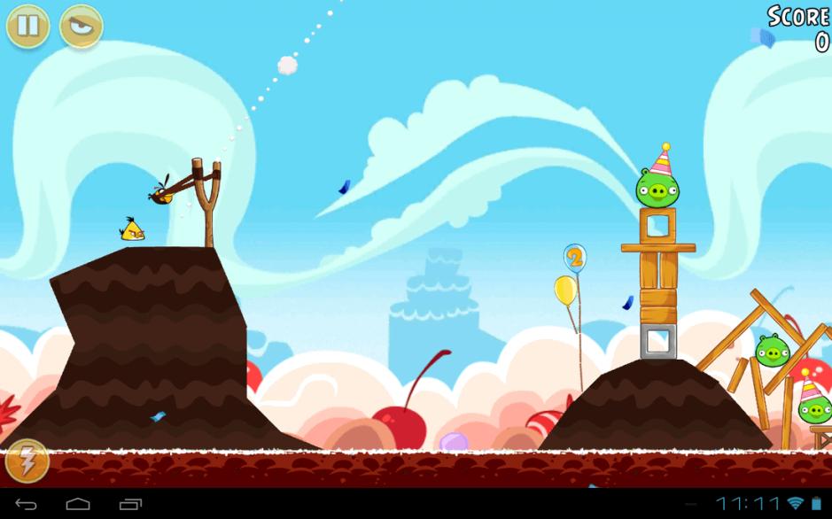 Скриншот #3 из игры Angry Birds