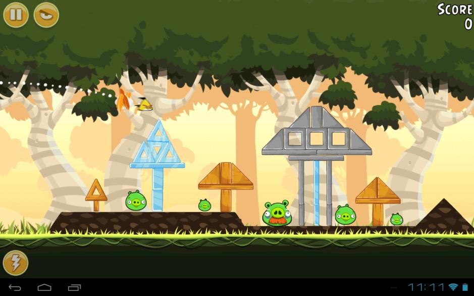Скриншот #2 из игры Angry Birds