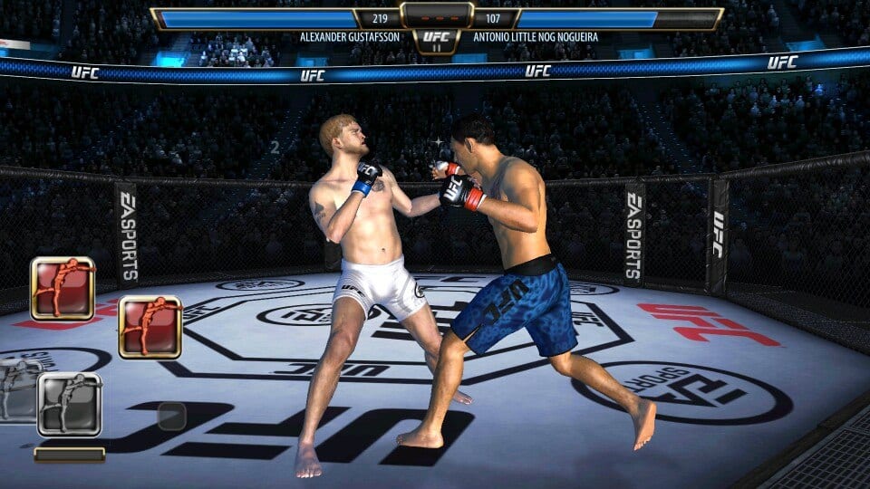 Ufc mobile игры. EA Sports UFC 2010. Юфс игра на андроид. UFC на андроид. Юфс симулятор.