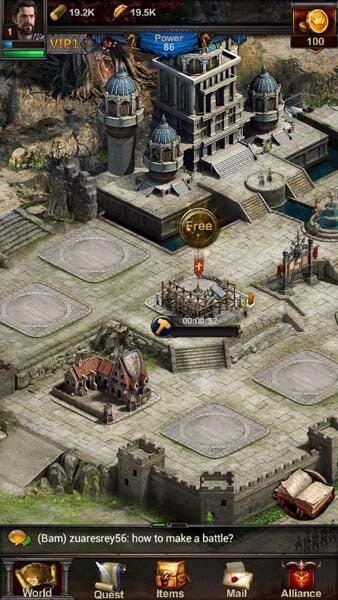Скриншот #2 из игры Clash of Kings