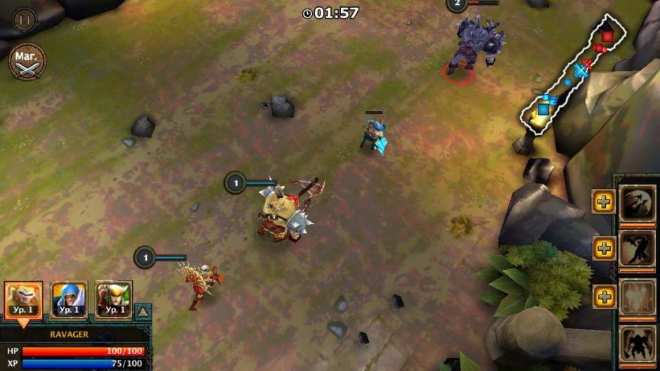 Скриншот #2 из игры Legendary Heroes