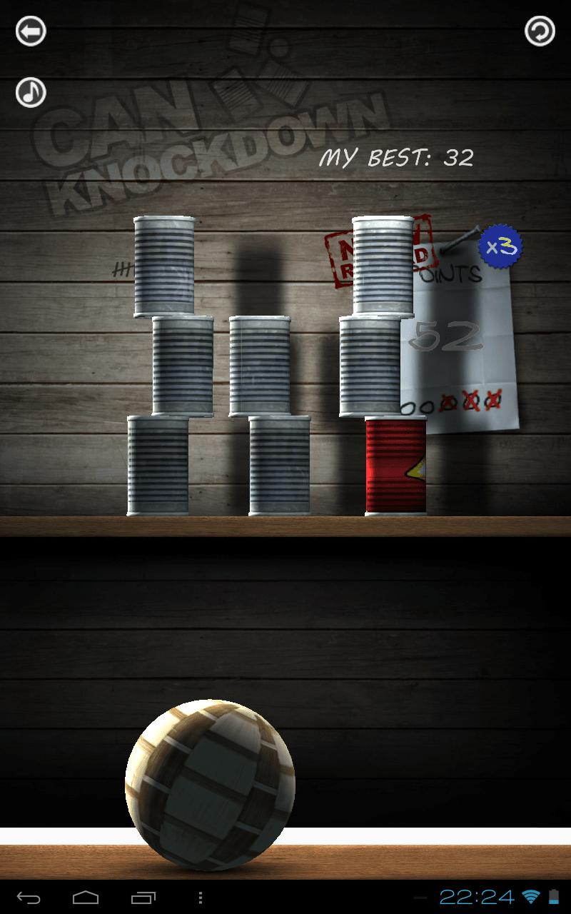 Скриншот #3 из игры Can Knockdown