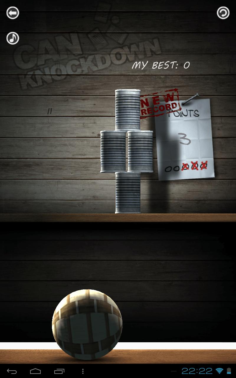 Скриншот #2 из игры Can Knockdown
