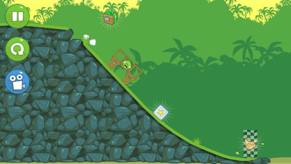 Скриншот #4 из игры Bad Piggies HD