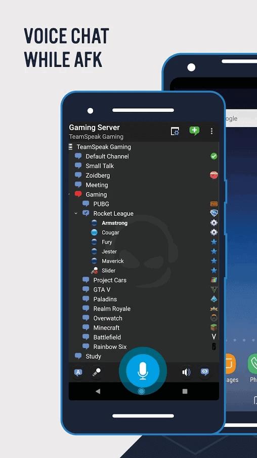 Скриншот #6 из программы Teamspeak 3