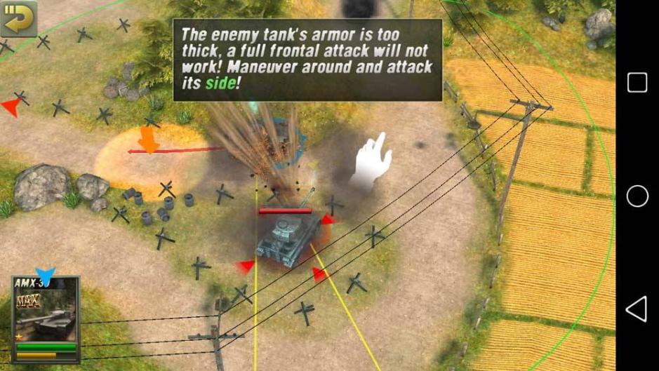 Скриншот #3 из игры Tank Generals