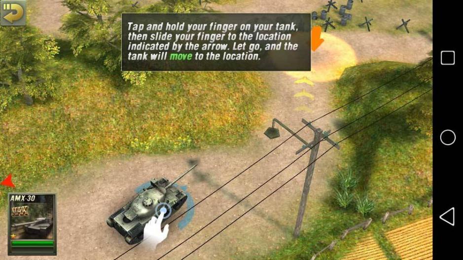 Скриншот #4 из игры Tank Generals