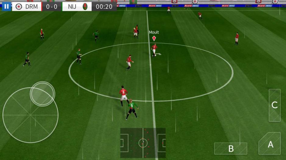 Скриншот #4 из игры Dream League Soccer