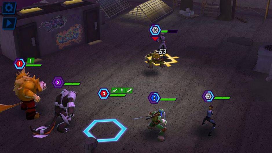 Скриншот #2 из игры Ninja Turtles: Legends