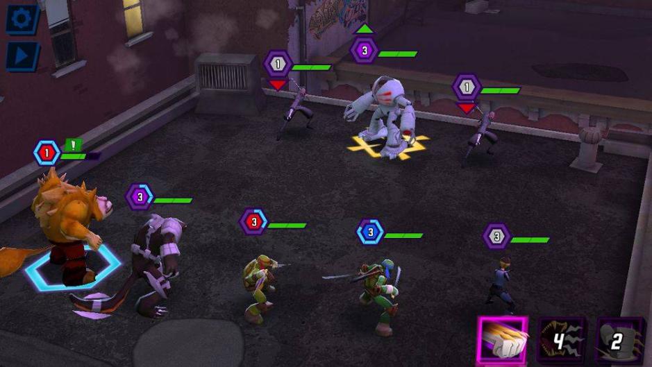 Скриншот #3 из игры Ninja Turtles: Legends