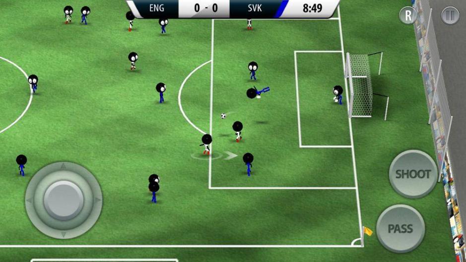 Скриншот #4 из игры Stickman Soccer 2016