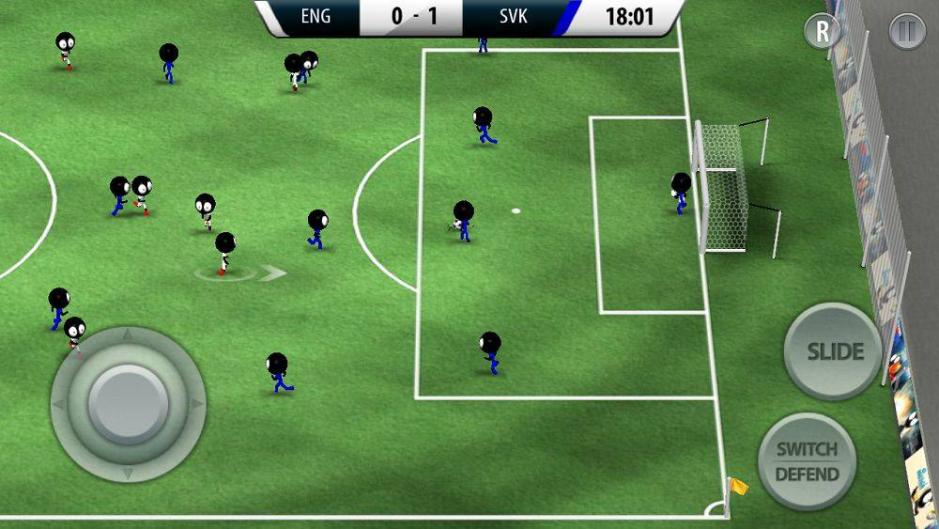 Скриншот #6 из игры Stickman Soccer 2016
