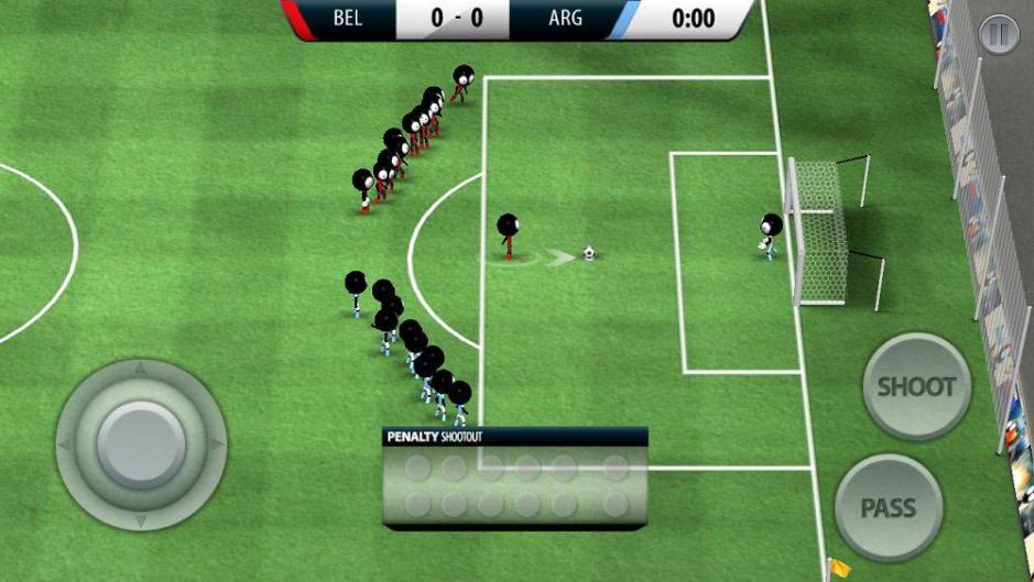 Скриншот #9 из игры Stickman Soccer 2016