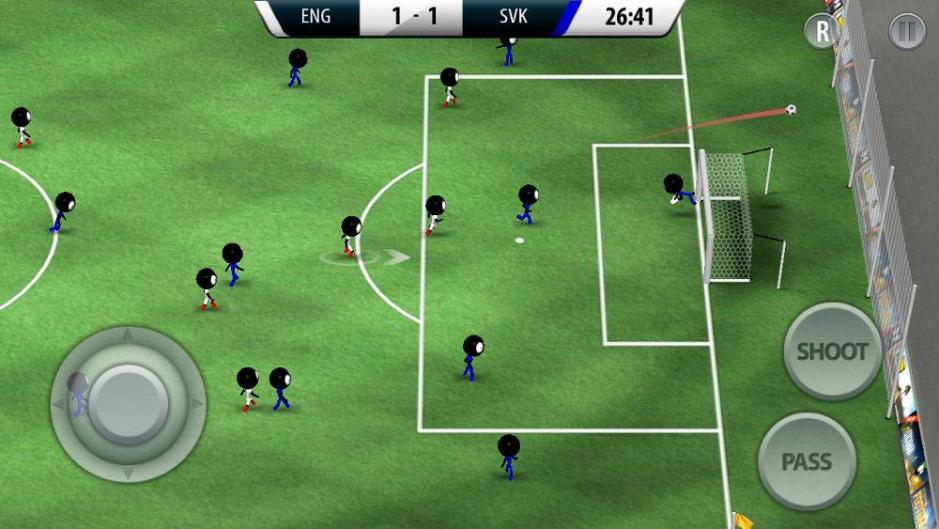 Скриншот #8 из игры Stickman Soccer 2016