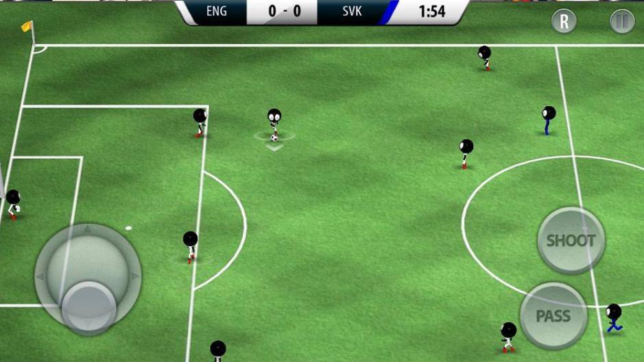 Скриншот #3 из игры Stickman Soccer 2016