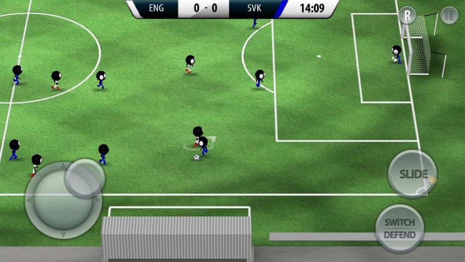 Скриншот #5 из игры Stickman Soccer 2016
