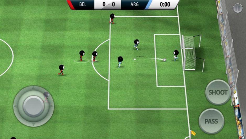 Скриншот #10 из игры Stickman Soccer 2016