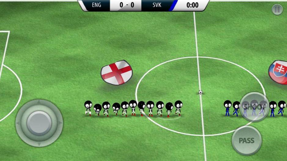Скриншот #2 из игры Stickman Soccer 2016