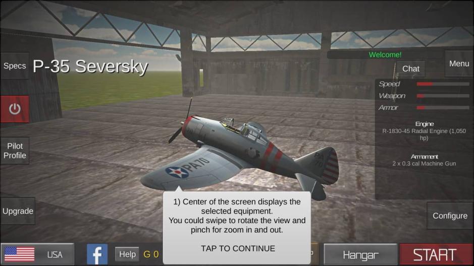 Скриншот #2 из игры WW2: Wings Of Duty