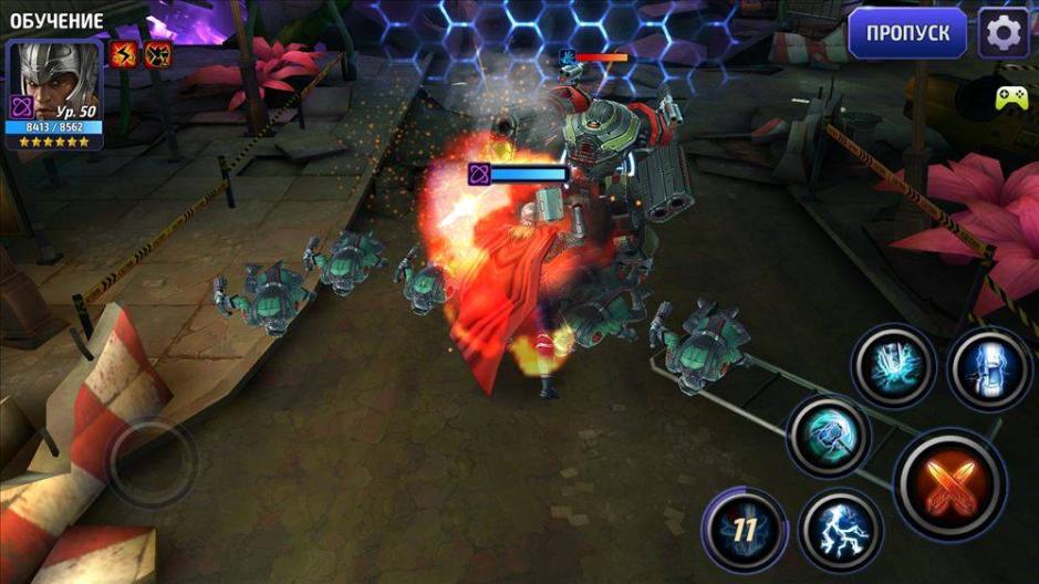 Скриншот #5 из игры MARVEL Future Fight