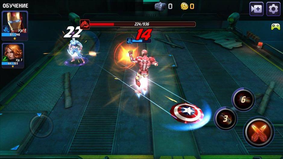 Скриншот #12 из игры MARVEL Future Fight