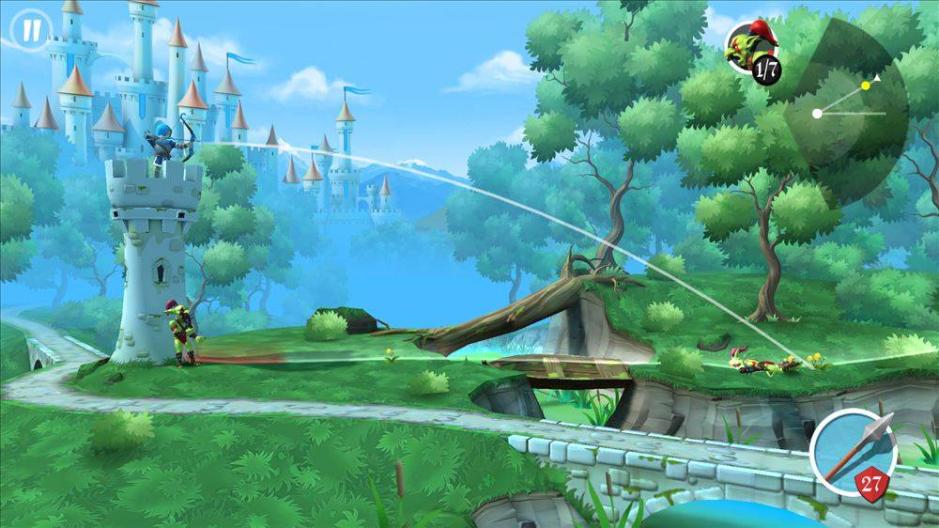 Скриншот #2 из игры Tiny Archers
