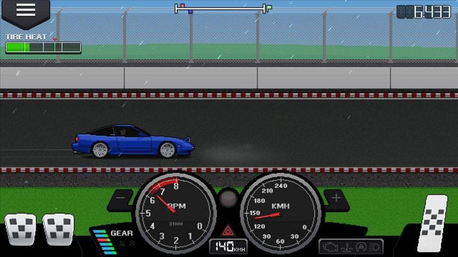 Скриншот #5 из игры Pixel Car Racer